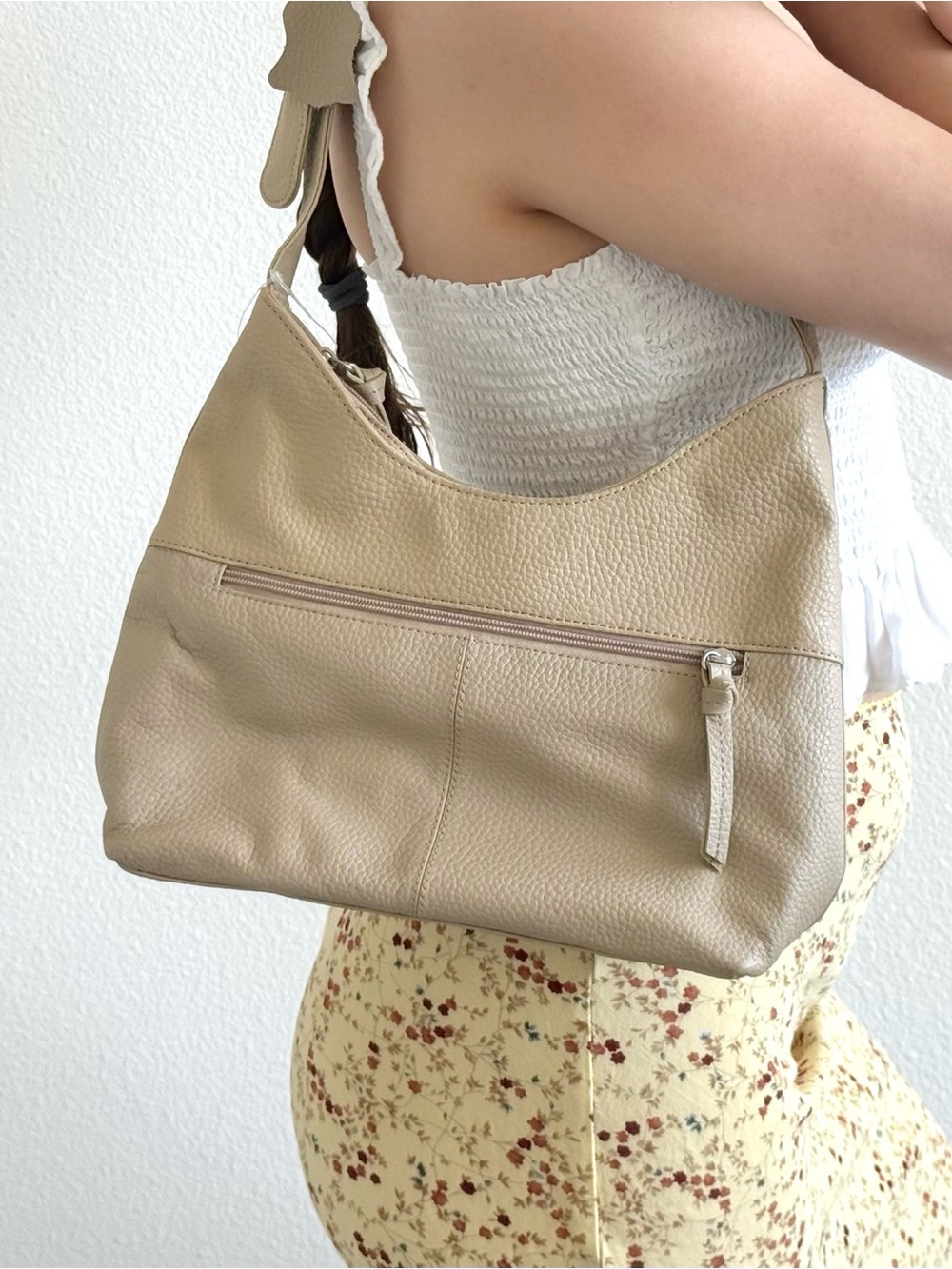 Vintage NWT Covington Genuine Leather Shoulder Bag 80s